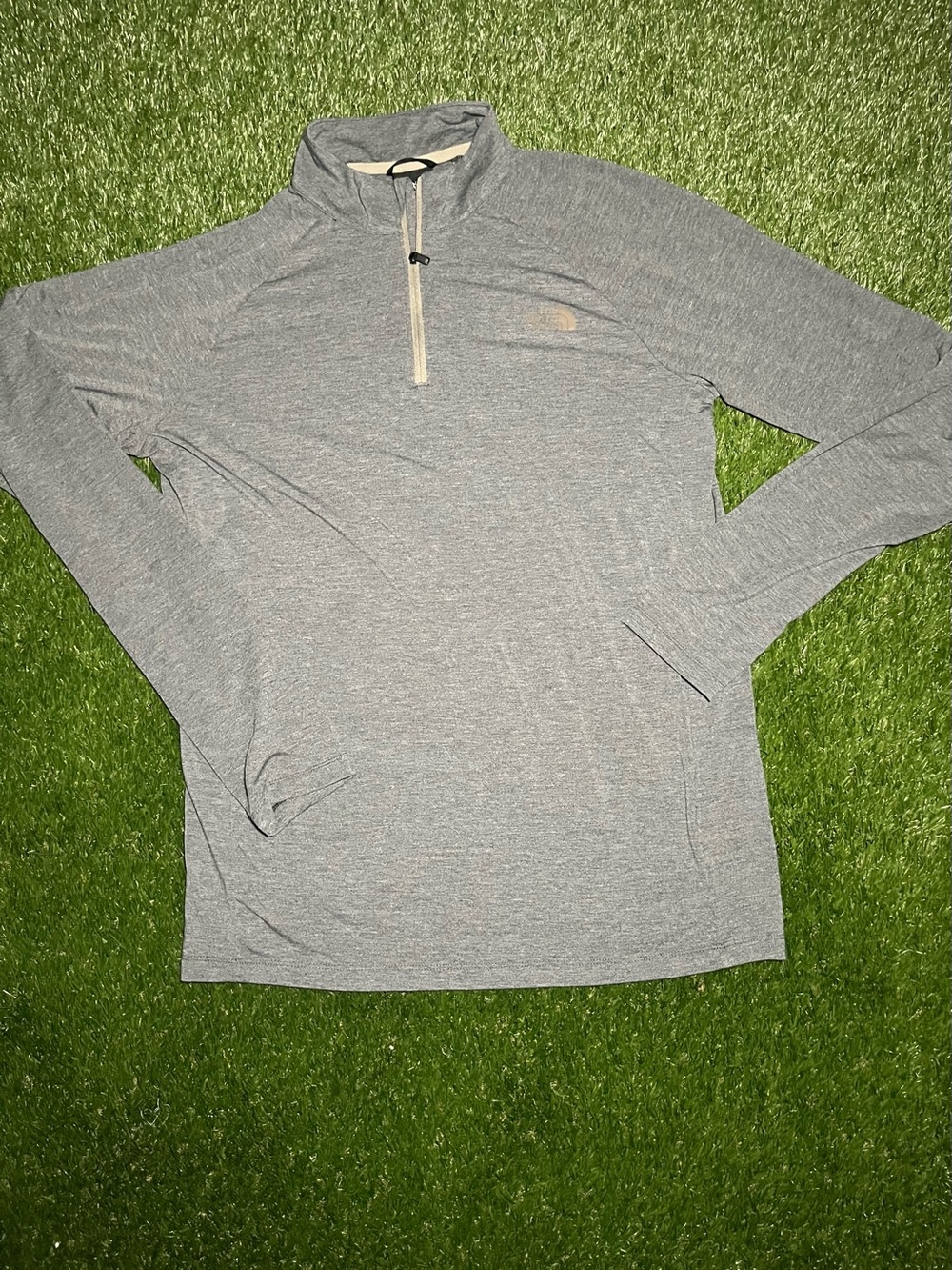 Men's Large The North Face 1/4 Zip W/ Thumbholes